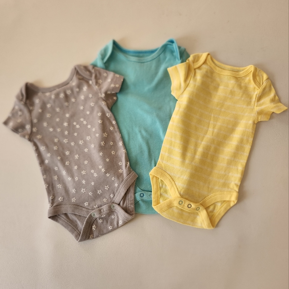 Bundle of 3 Cloud Island Onesies